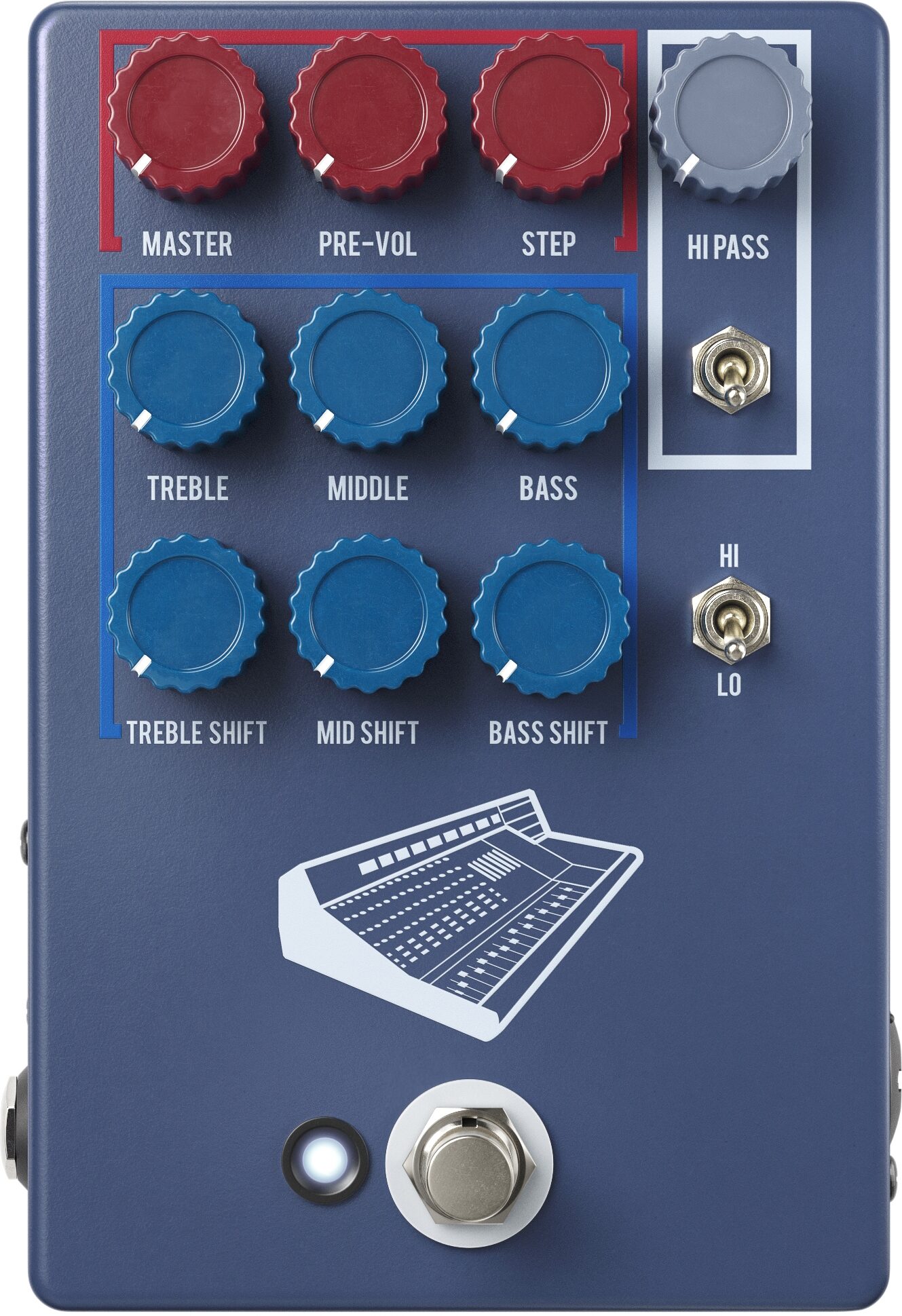 JHS Colour Box V2 Preamp Pedal - 10th Anniversary Edition