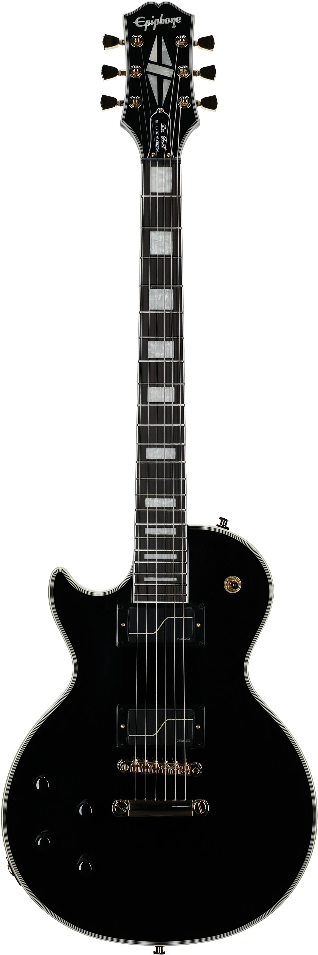 Epiphone Matt Heafy Les Paul Custom Origins Electric Guitar, Left-Handed (with Case) 2 Epiphone Matt Heafy Les Paul Custom Origins Electric Guitar, Left-Handed (with Case)