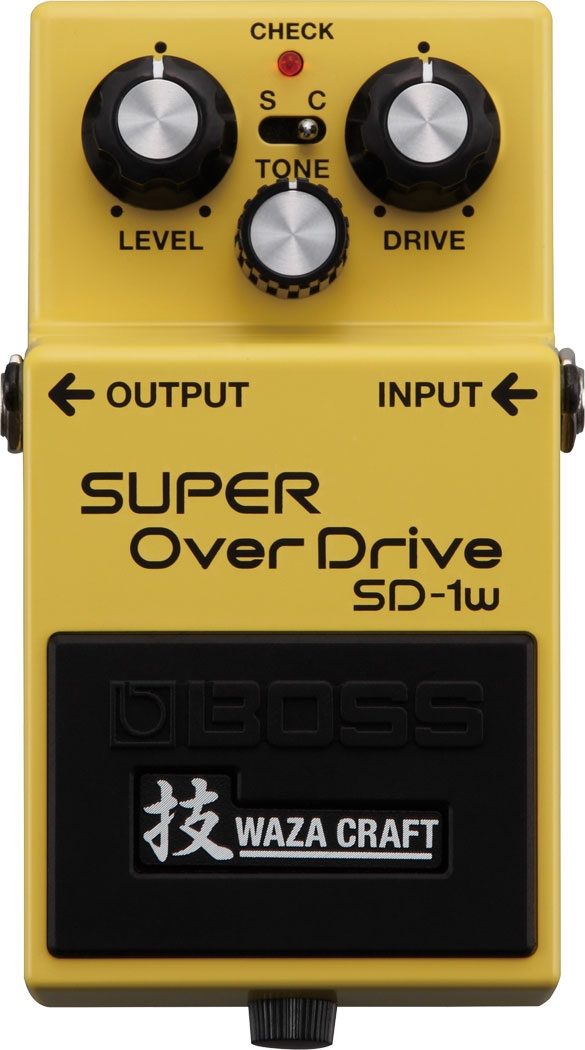 Boss SD-1w Waza Craft Special Edition Super Overdrive Pedal 2 Boss SD-1w Waza Craft Special Edition Super Overdrive Pedal