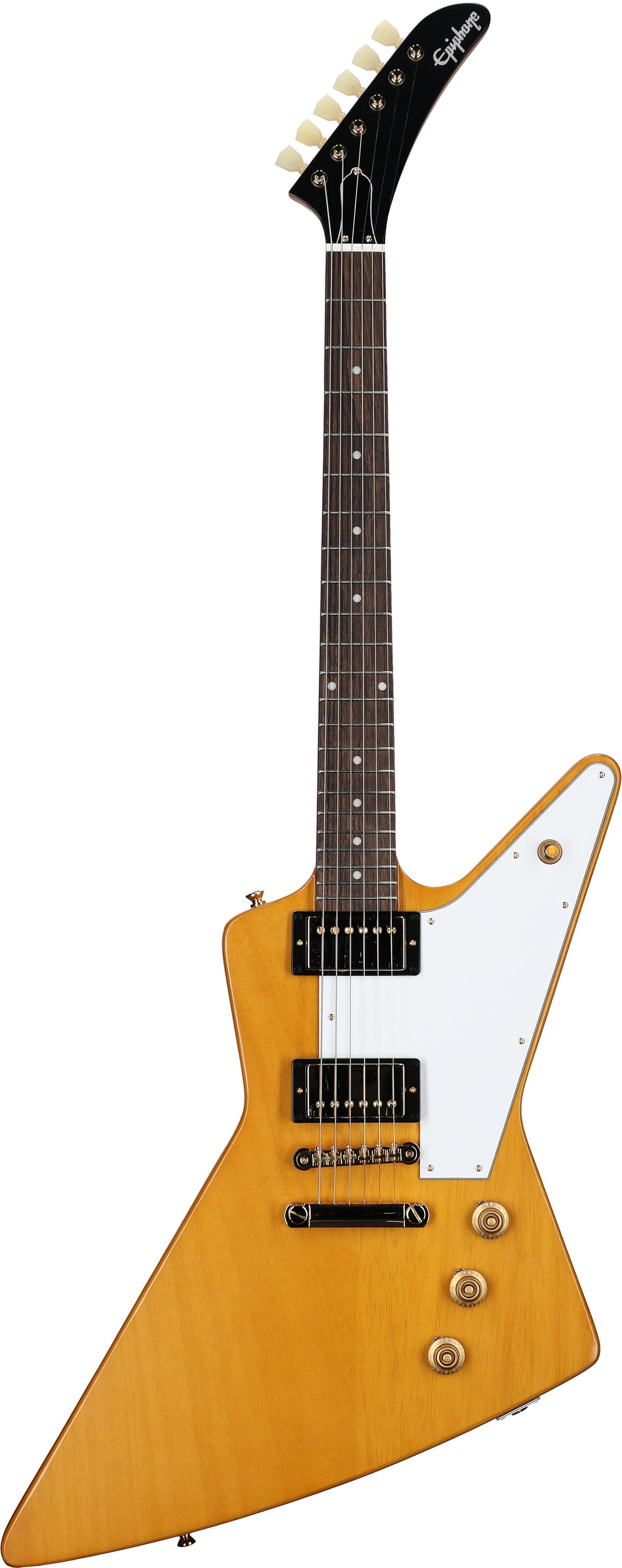 Epiphone 1958 Korina Explorer Electric Guitar (with Case) 2 Epiphone 1958 Korina Explorer Electric Guitar (with Case)