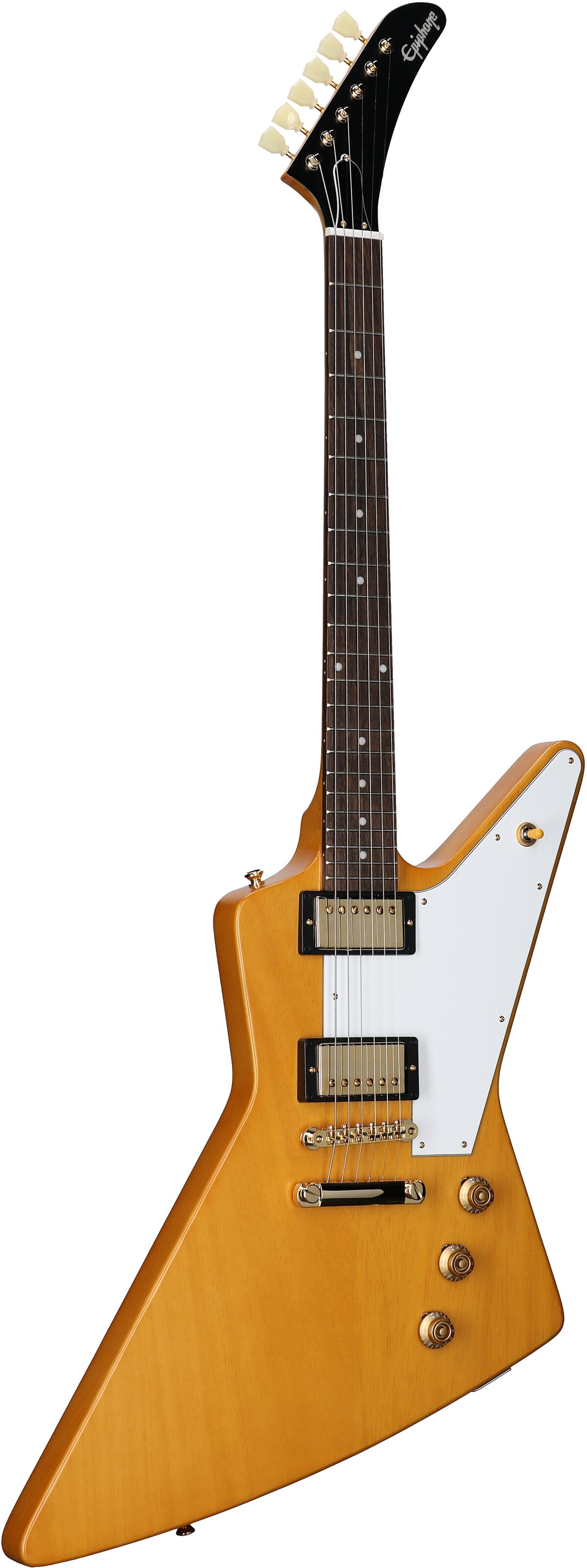 Epiphone 1958 Korina Explorer Electric Guitar (with Case) 6 Epiphone 1958 Korina Explorer Electric Guitar (with Case)