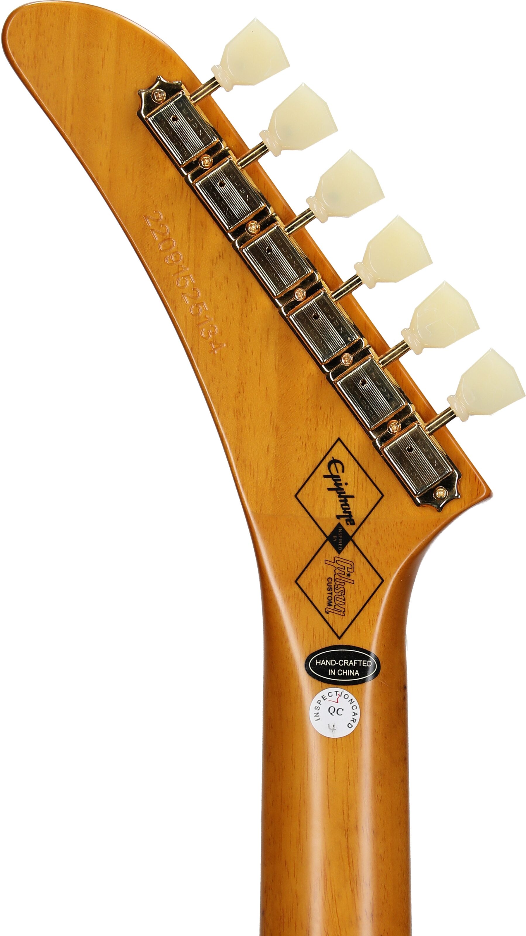 Epiphone 1958 Korina Explorer Electric Guitar (with Case) 8 Epiphone 1958 Korina Explorer Electric Guitar (with Case)
