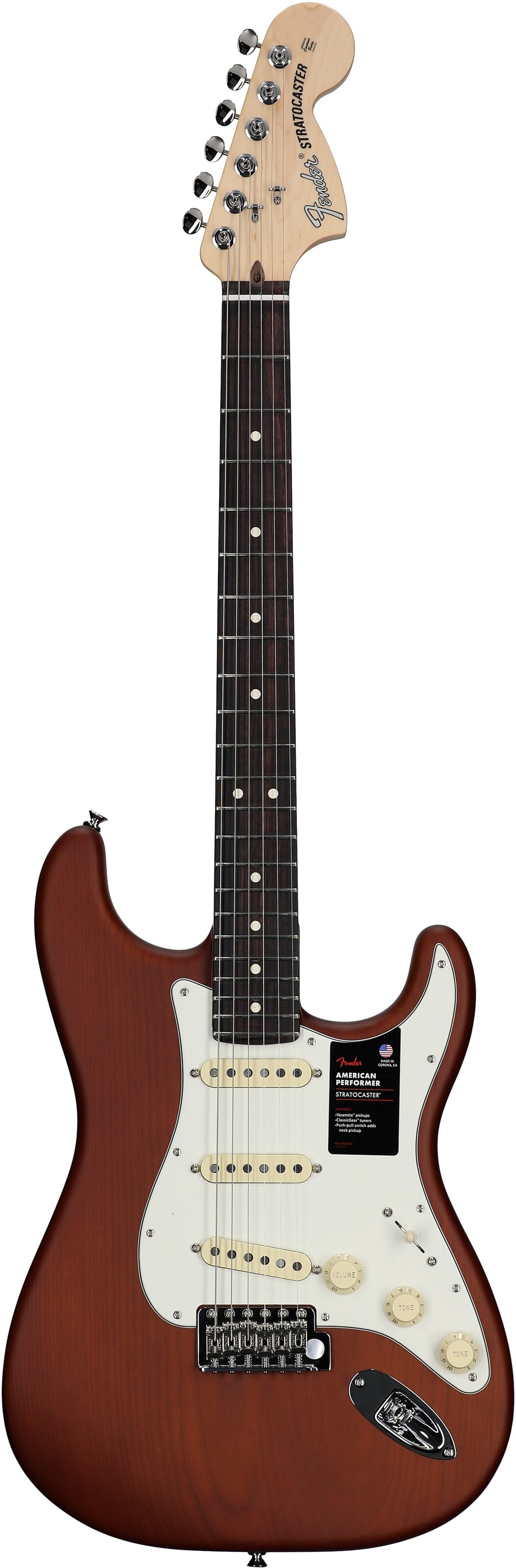 Fender Limited Edition American Performer Timber Stratocaster Electric Guitar, with Rosewood Fingerboard 2 Fender Limited Edition American Performer Timber Stratocaster Electric Guitar, with Rosewood Fingerboard