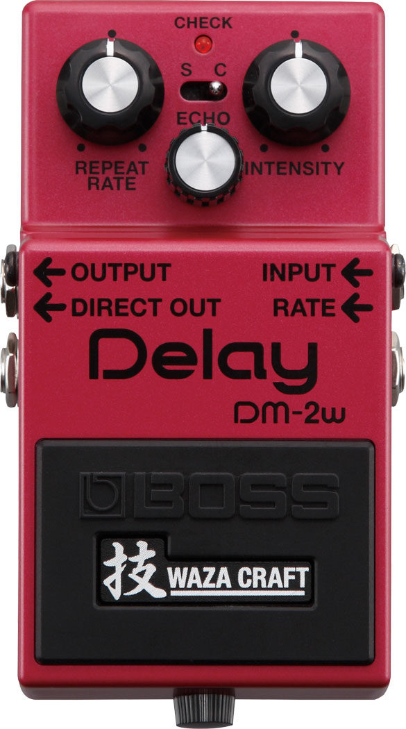 Boss DM-2w Waza Craft Special Edition Delay Pedal 2 Boss DM-2w Waza Craft Special Edition Delay Pedal