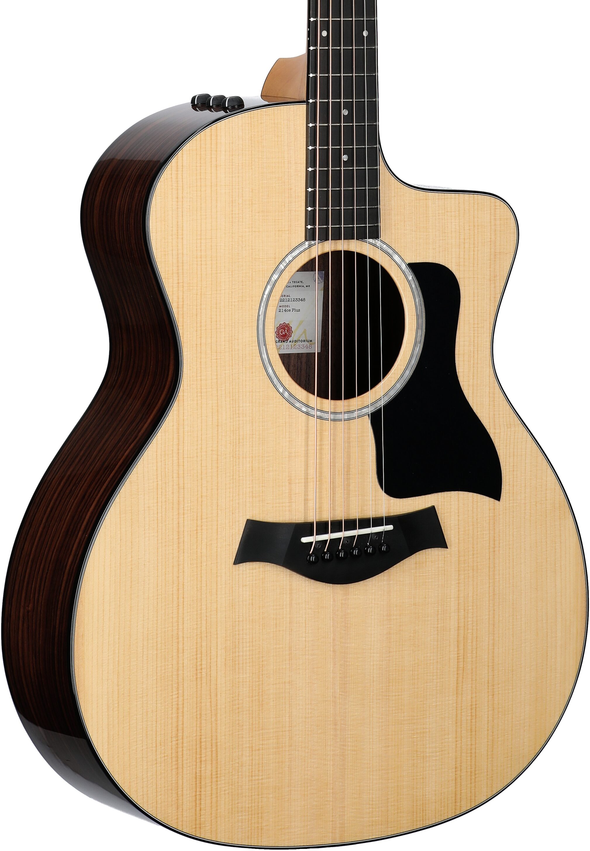 Taylor 214ce-v2 Plus Grand Auditorium Acoustic-Electric Guitar (with Aerocase) 1 Taylor 214ce-v2 Plus Grand Auditorium Acoustic-Electric Guitar (with Aerocase)