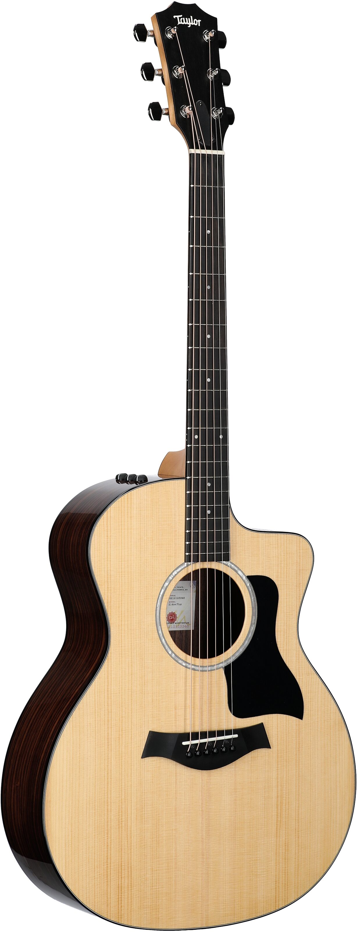 Taylor 214ce-v2 Plus Grand Auditorium Acoustic-Electric Guitar (with Aerocase) 6 Taylor 214ce-v2 Plus Grand Auditorium Acoustic-Electric Guitar (with Aerocase)