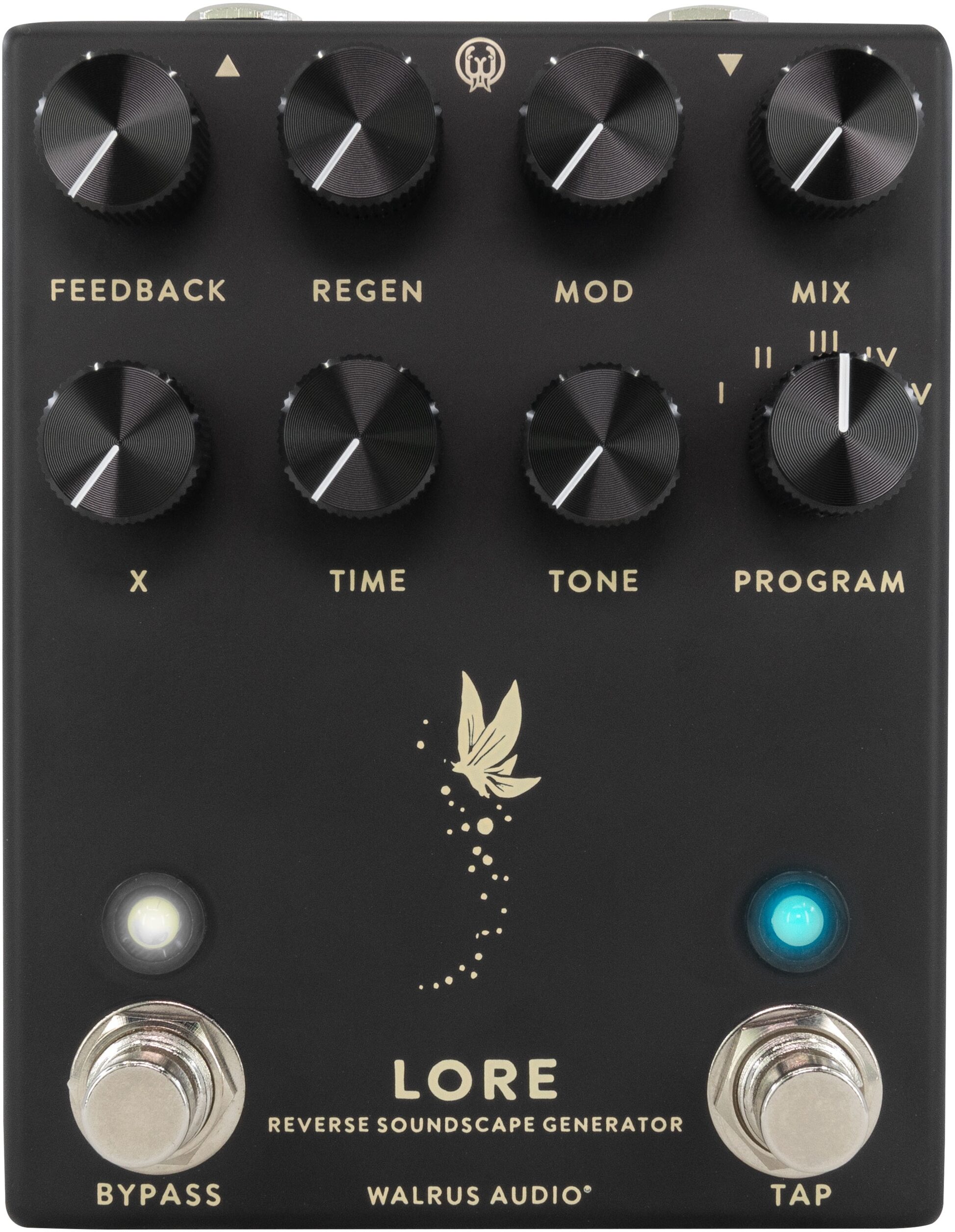 Walrus Audio Lore Reverse Soundscape Generator Delay Reverb Pedal