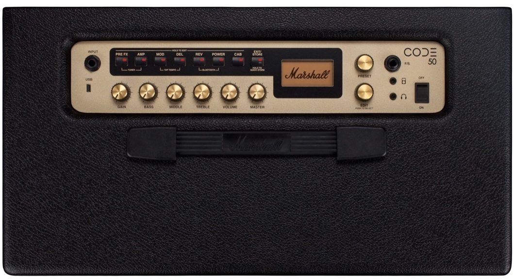 Marshall CODE50 Digital Guitar Combo Amplifier (50 Watts, 1x12") 5 Marshall CODE50 Digital Guitar Combo Amplifier (50 Watts, 1x12")