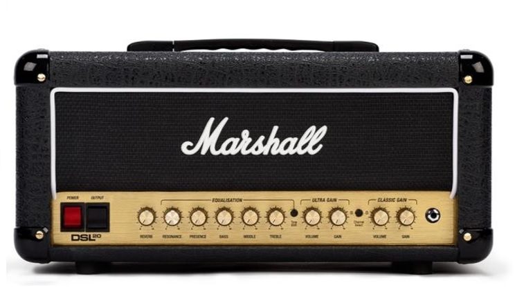 Marshall DSL20HR Guitar Amplifier Head (20 Watts)