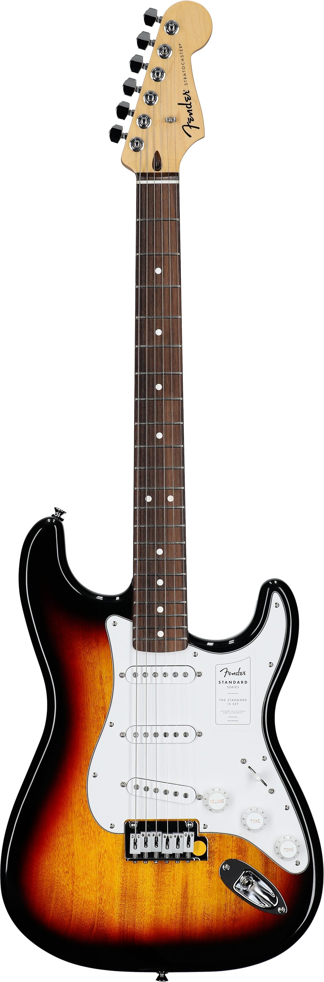 Fender Standard Stratocaster Electric Guitar, Laurel Fingerboard 2 Fender Standard Stratocaster Electric Guitar, Laurel Fingerboard