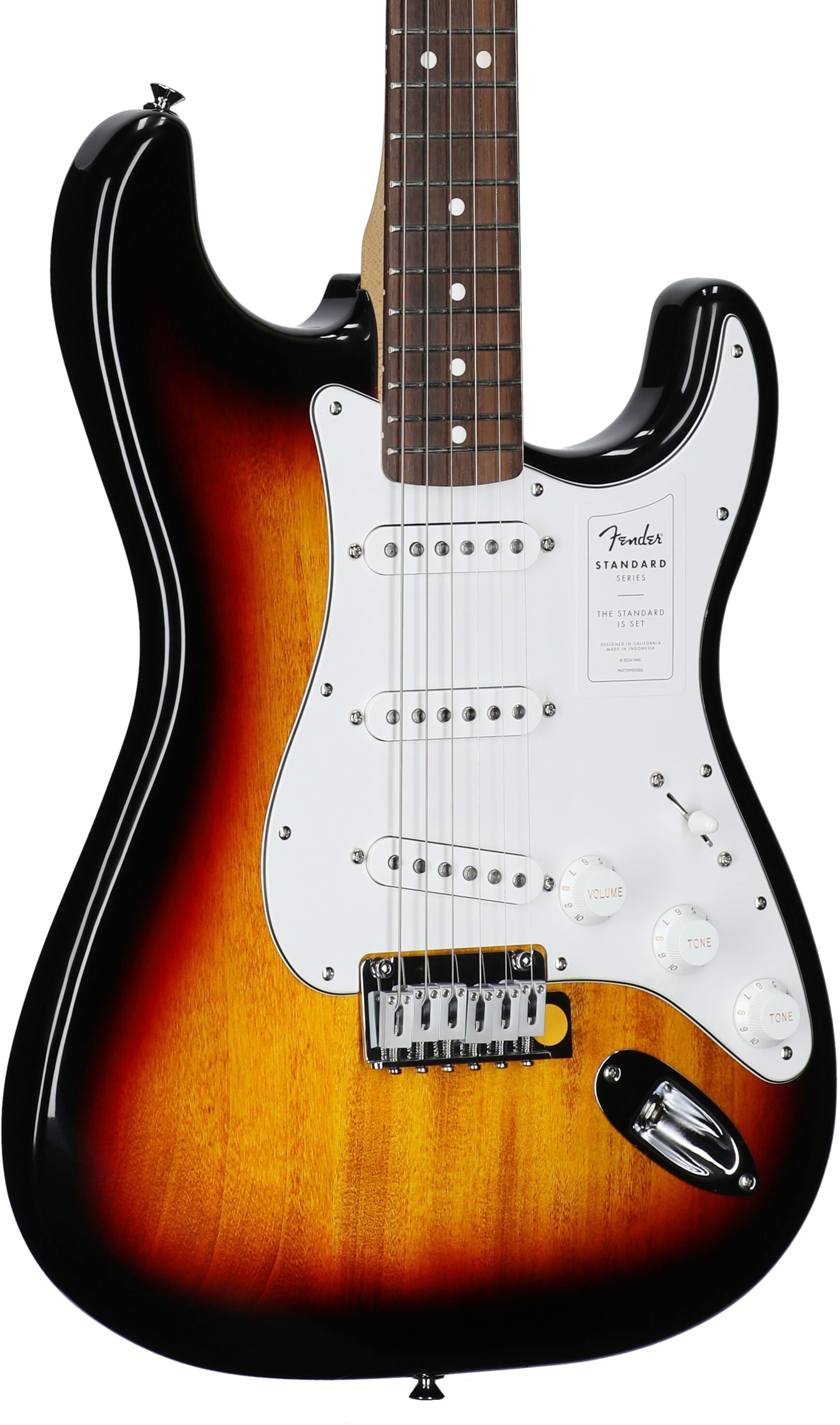 Fender Standard Stratocaster Electric Guitar, Laurel Fingerboard 3 Fender Standard Stratocaster Electric Guitar, Laurel Fingerboard