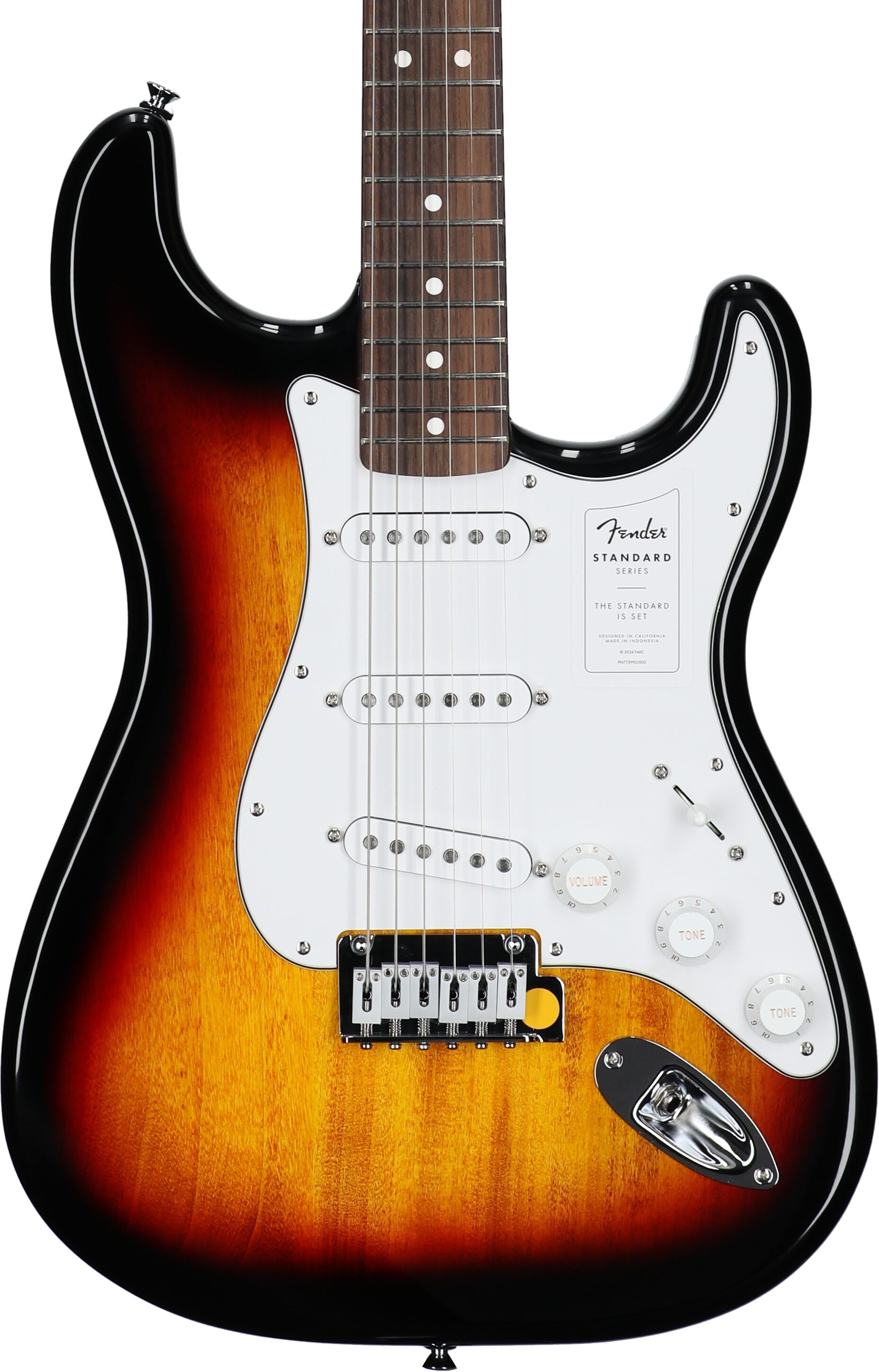 Fender Standard Stratocaster Electric Guitar, Laurel Fingerboard 1 Fender Standard Stratocaster Electric Guitar, Laurel Fingerboard