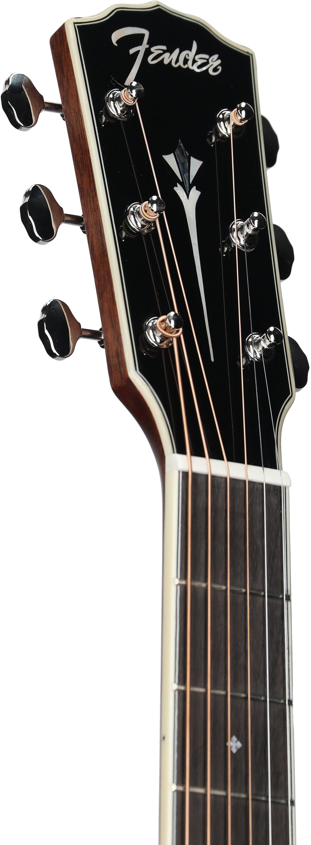 Fender Paramount PD-220E Dreadnought Acoustic-Electric Guitar (with Case) 4 Fender Paramount PD-220E Dreadnought Acoustic-Electric Guitar (with Case)