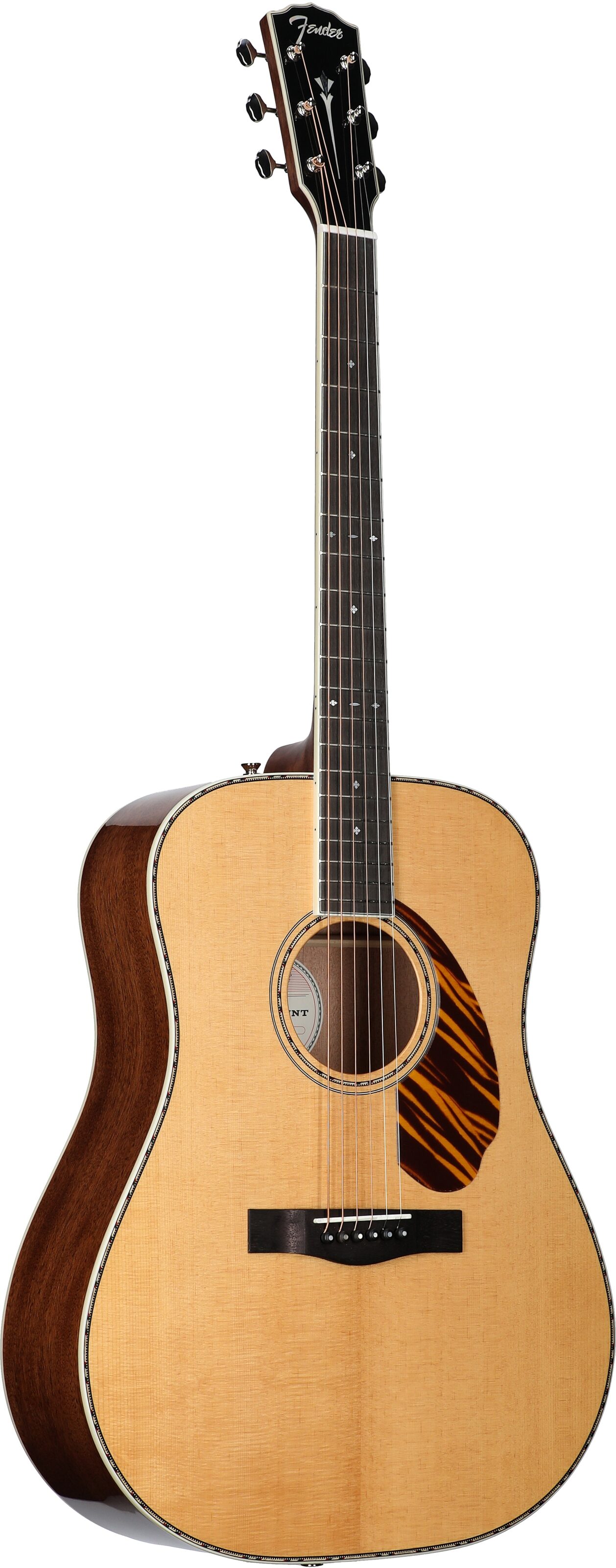 Fender Paramount PD-220E Dreadnought Acoustic-Electric Guitar (with Case) 6 Fender Paramount PD-220E Dreadnought Acoustic-Electric Guitar (with Case)