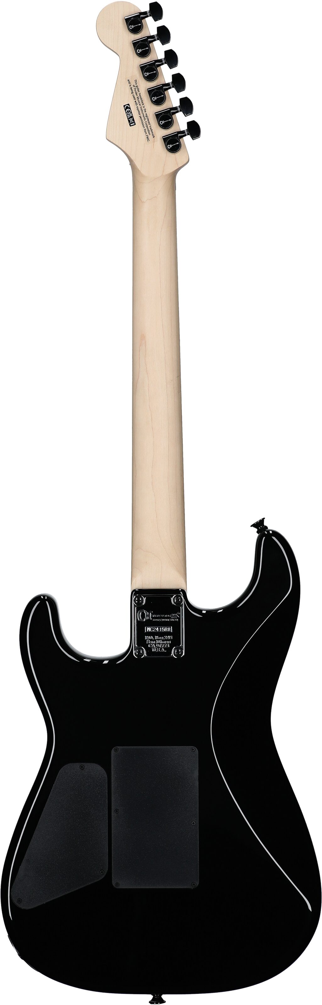 Charvel Pro-Mod SD1 HH FR Electric Guitar, with Maple Fingerboard 4 Charvel Pro-Mod SD1 HH FR Electric Guitar, with Maple Fingerboard