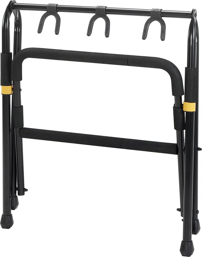 Hercules Multi-Guitar Display Rack, 3-Space 4 Hercules Multi-Guitar Display Rack, 3-Space