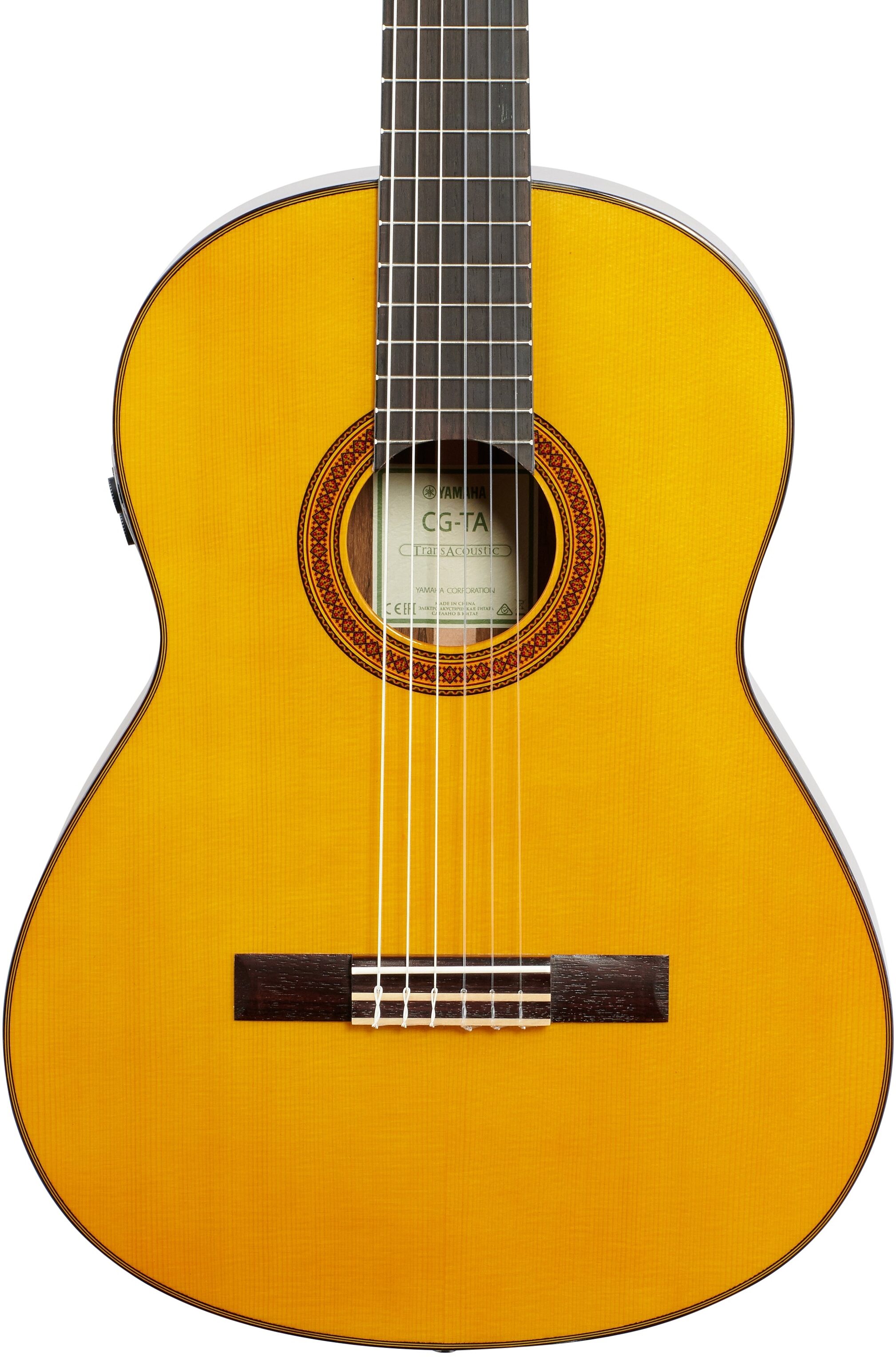 Yamaha CG-TA TransAcoustic Nylon Classical Acoustic-Electric Guitar