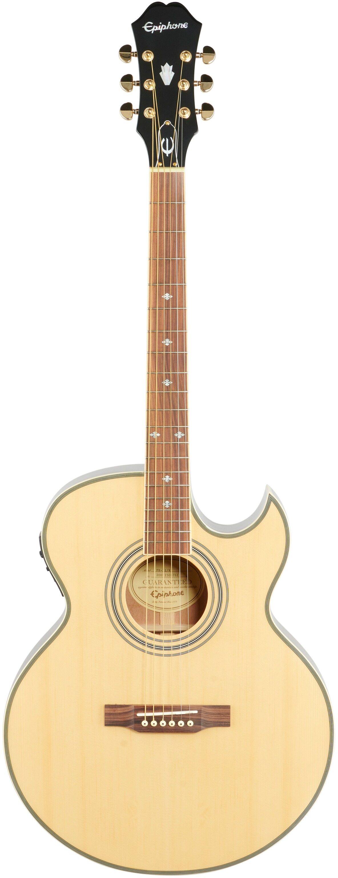 Epiphone PR5-E Compact Jumbo Cutaway Acoustic-Electric Guitar 2 Epiphone PR5-E Compact Jumbo Cutaway Acoustic-Electric Guitar
