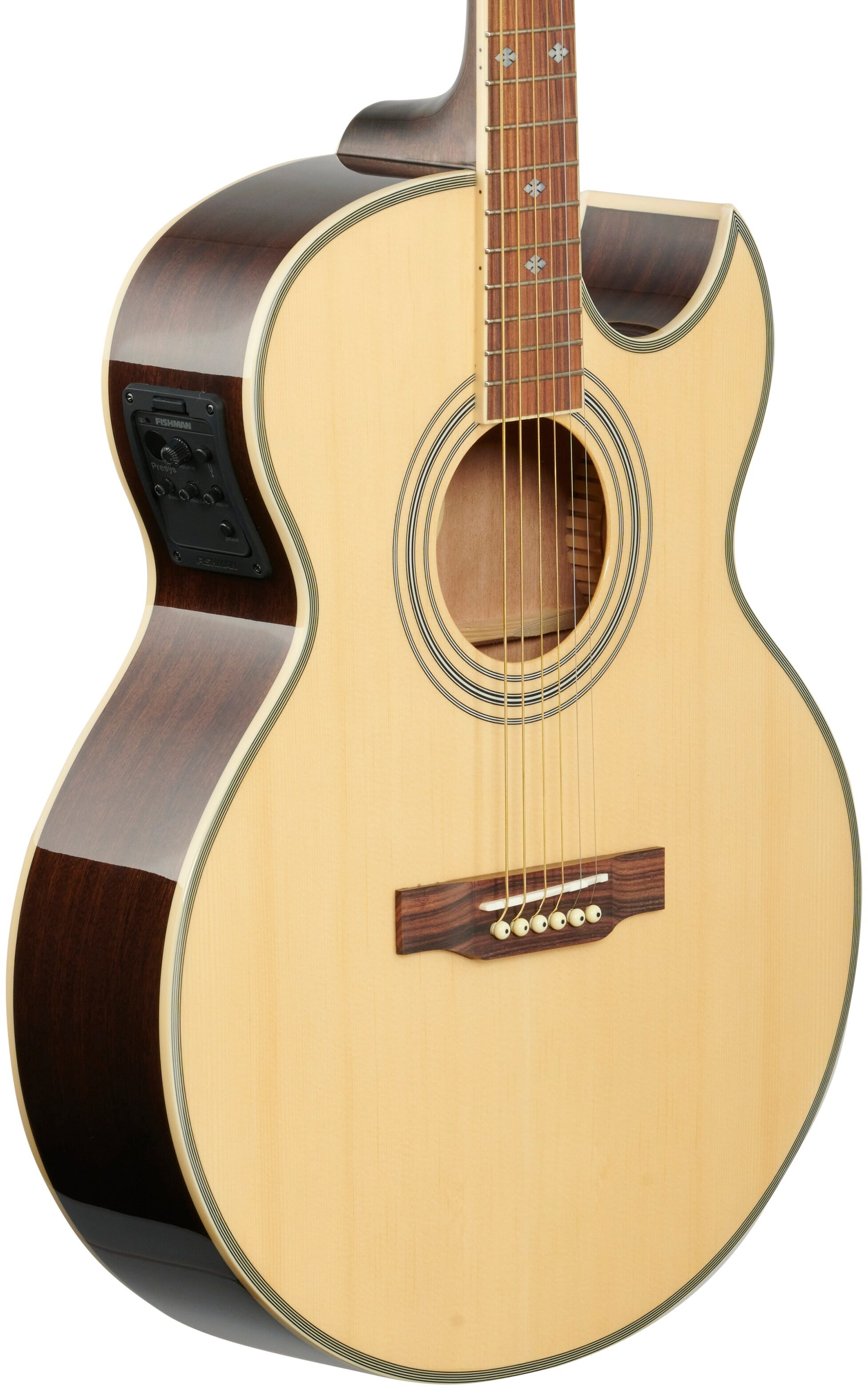 Epiphone PR5-E Compact Jumbo Cutaway Acoustic-Electric Guitar 1 Epiphone PR5-E Compact Jumbo Cutaway Acoustic-Electric Guitar