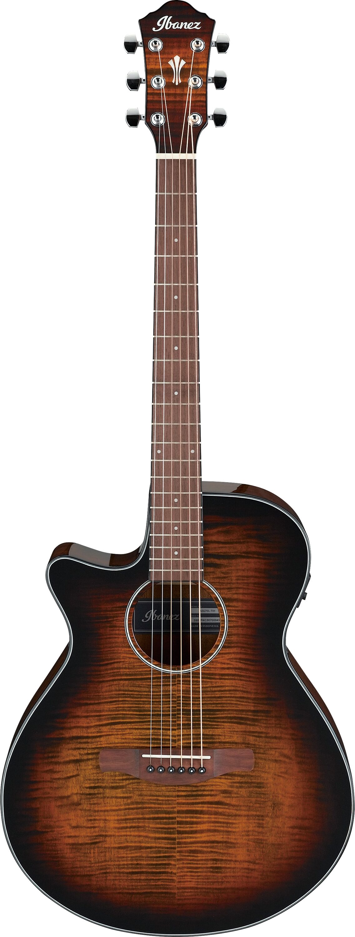Ibanez AEG70L Acoustic-Electric Guitar, Left-Handed