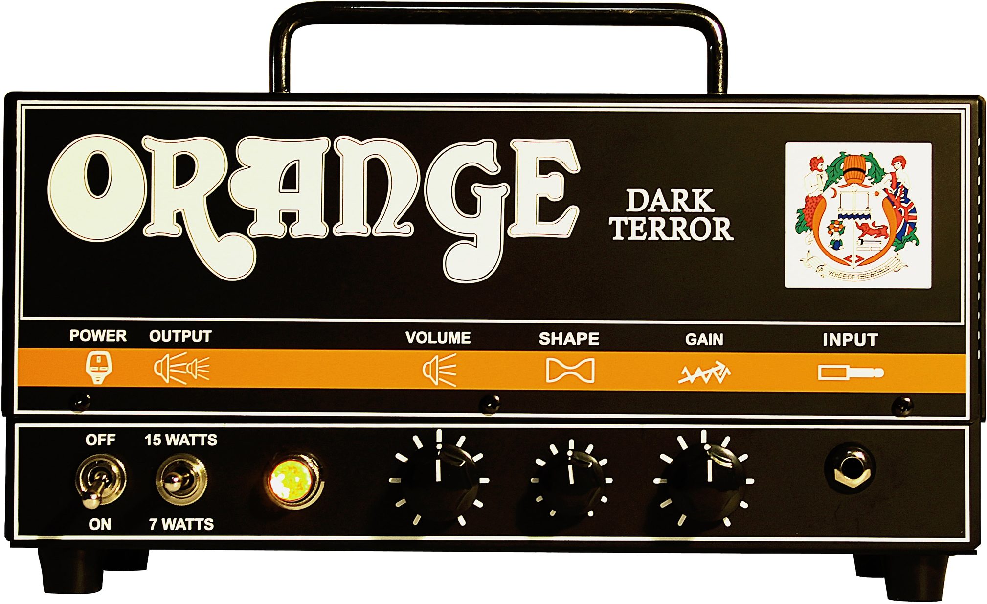 Orange Dark Terror Guitar Amplifier Head (15 Watts) 1 Orange Dark Terror Guitar Amplifier Head (15 Watts)