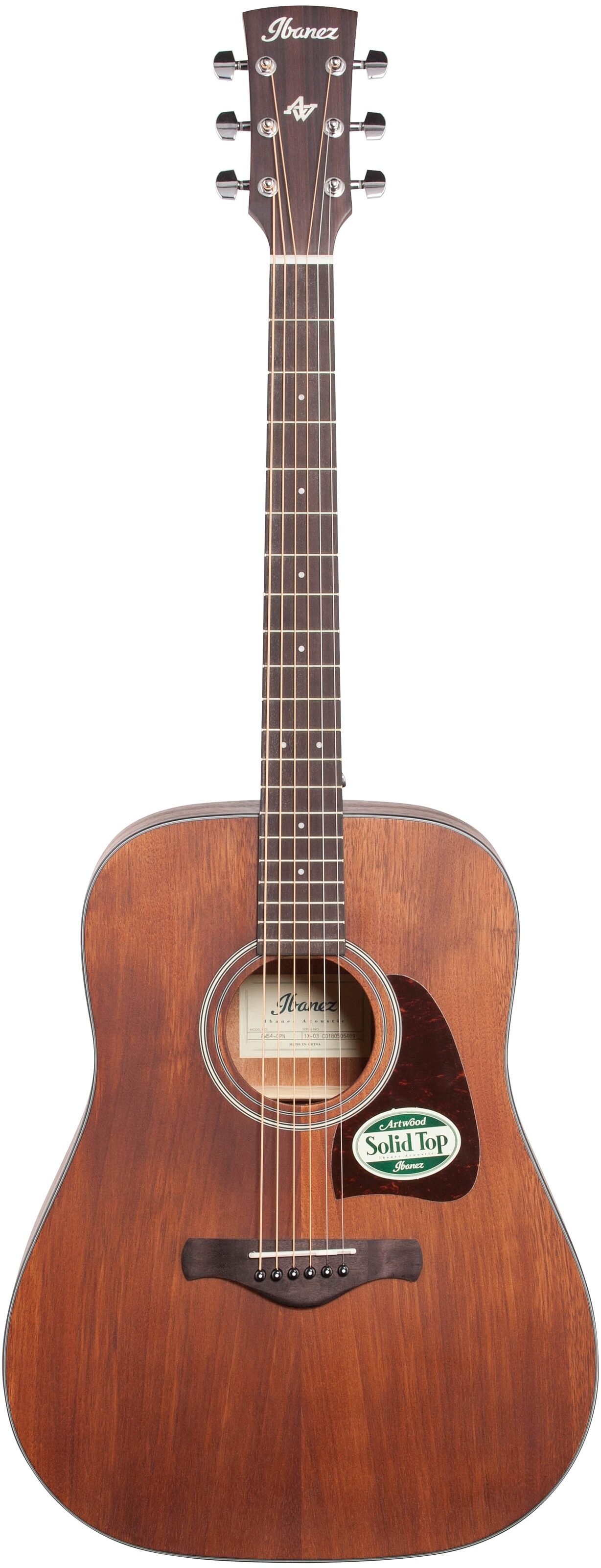 Ibanez AW54OPN Artwood Acoustic Guitar 2 Ibanez AW54OPN Artwood Acoustic Guitar