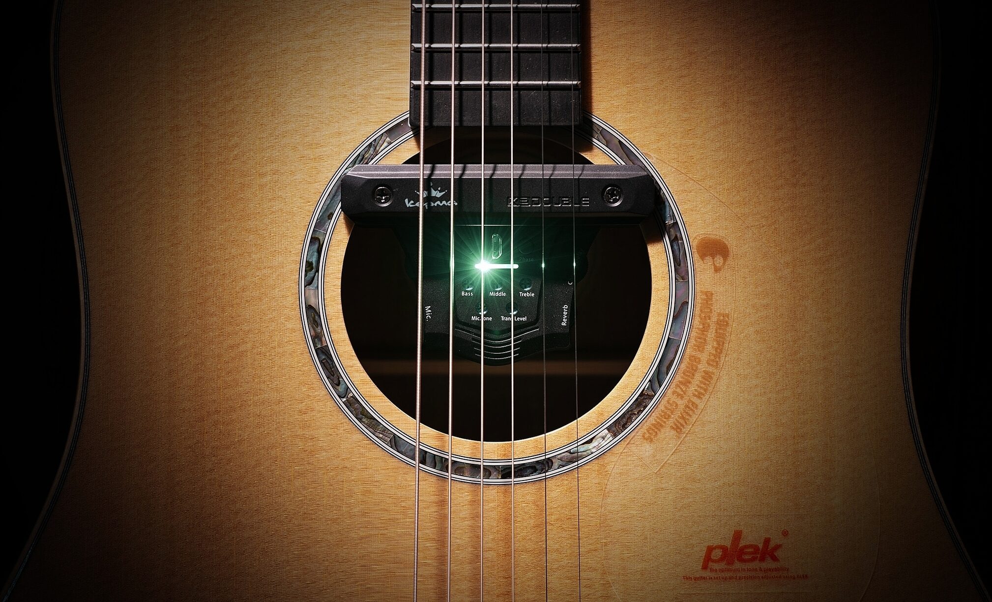 Kepma AcoustiFex GO Pickup, Preamp and Effects System 2 Kepma AcoustiFex GO Pickup, Preamp and Effects System
