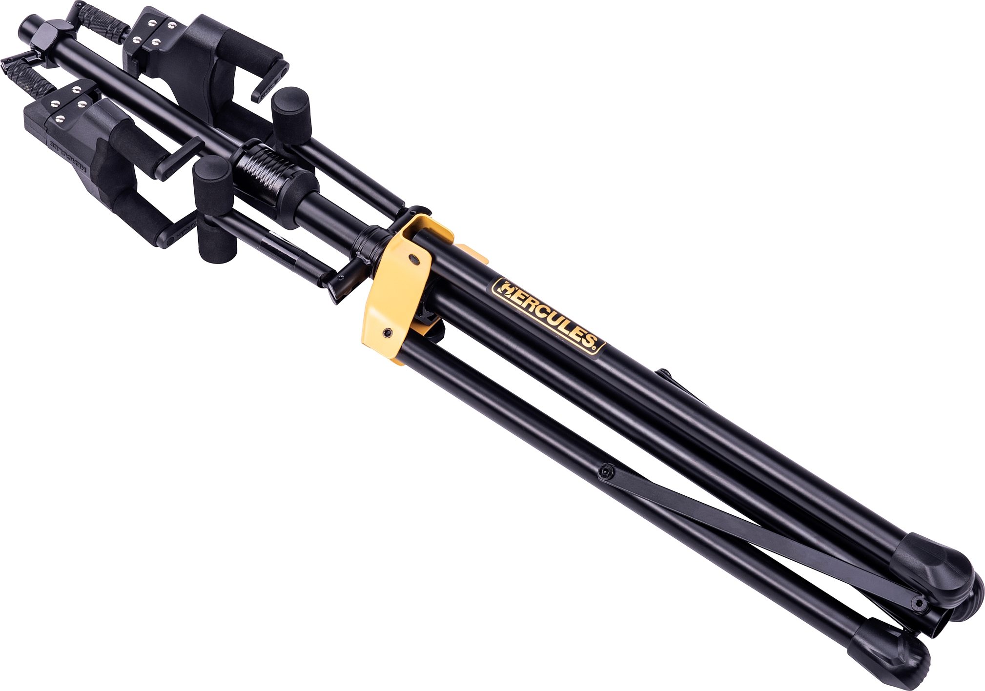 Hercules GS422B PLUS Auto Grip Double Guitar Stand