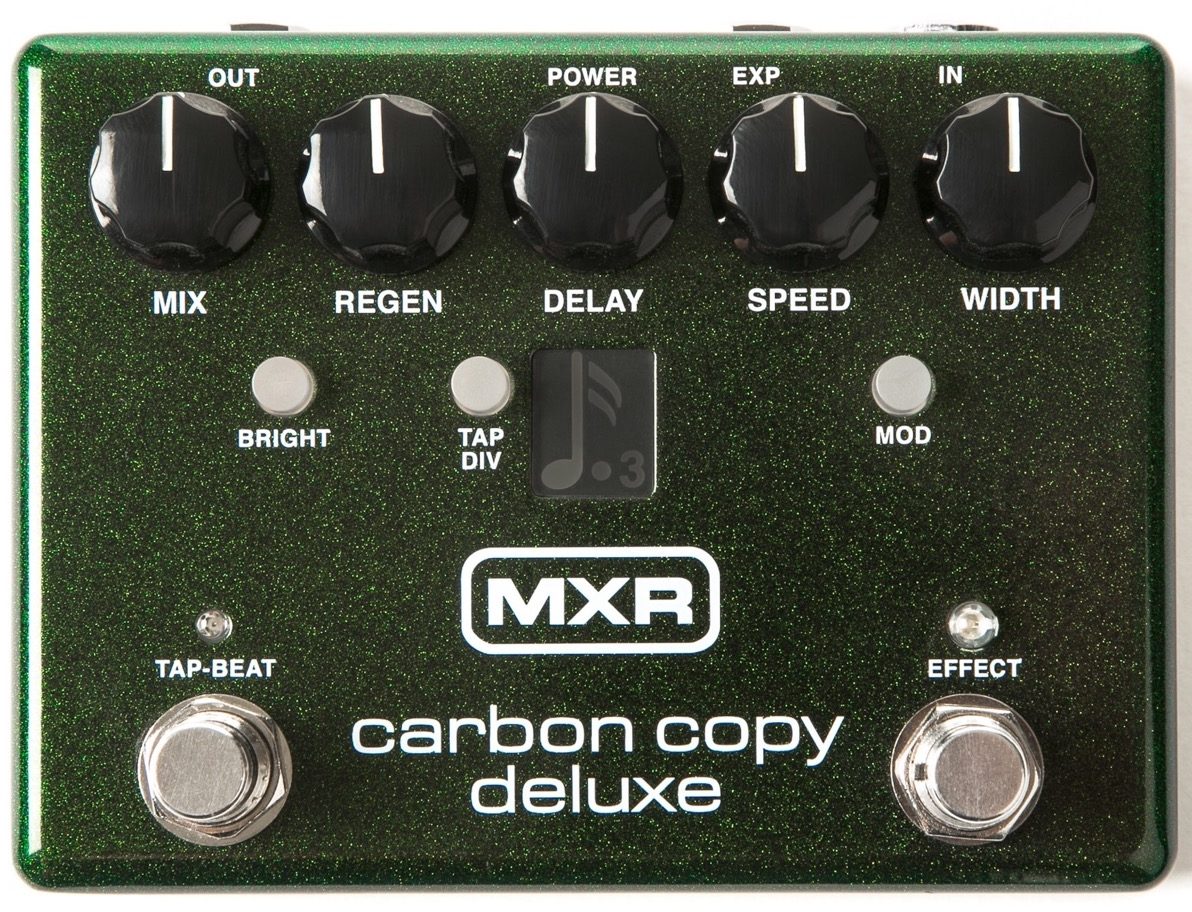 MXR Carbon Copy Deluxe Analog Delay Pedal