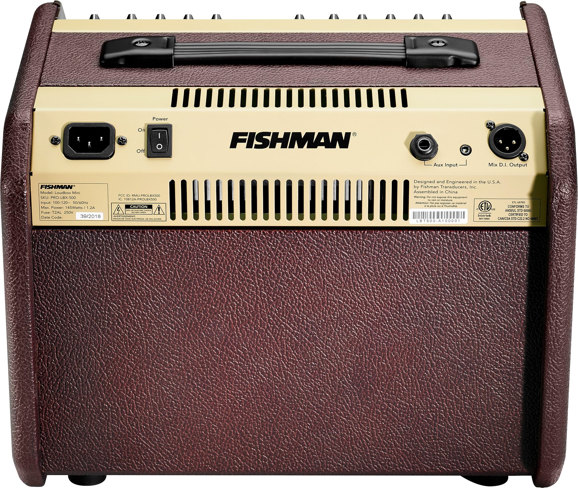 Fishman Loudbox Mini Acoustic Guitar Combo Amplifier with Bluetooth (60 Watts) 4 Fishman Loudbox Mini Acoustic Guitar Combo Amplifier with Bluetooth (60 Watts)