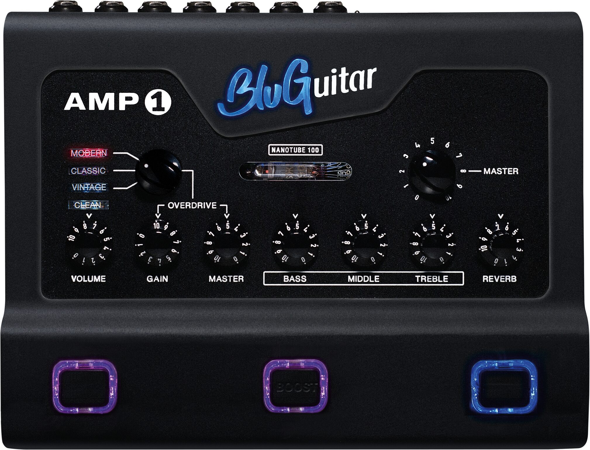 BluGuitar Amp1 Iridium Edition Guitar Amplifier Pedal (100 Watts)