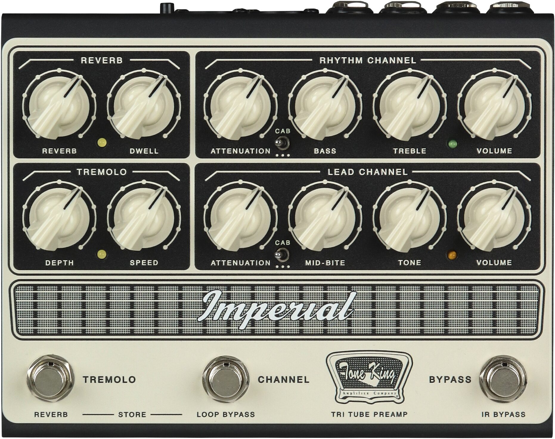 Tone King Imperial All-Tube Preamp Pedal with IR and MIDI