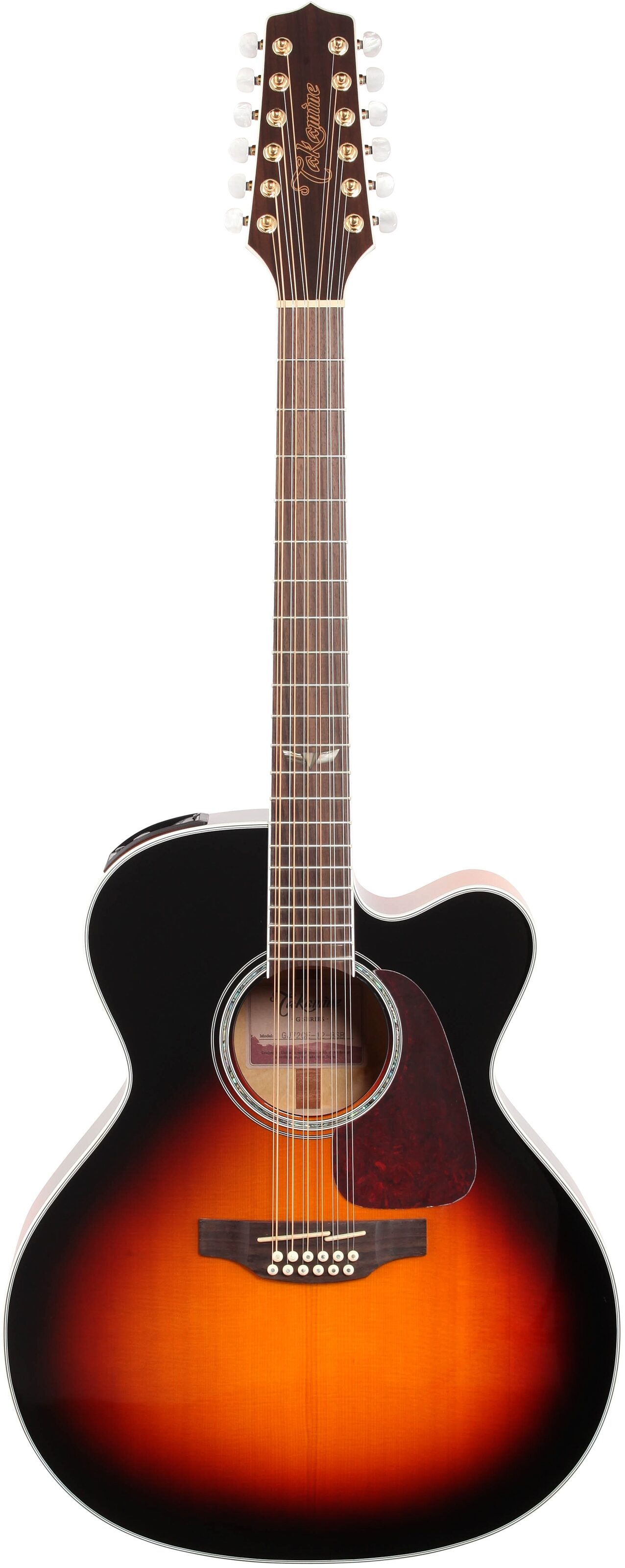 Takamine GJ72CE Jumbo Cutaway Acoustic-Electric Guitar, 12-String 2 Takamine GJ72CE Jumbo Cutaway Acoustic-Electric Guitar, 12-String