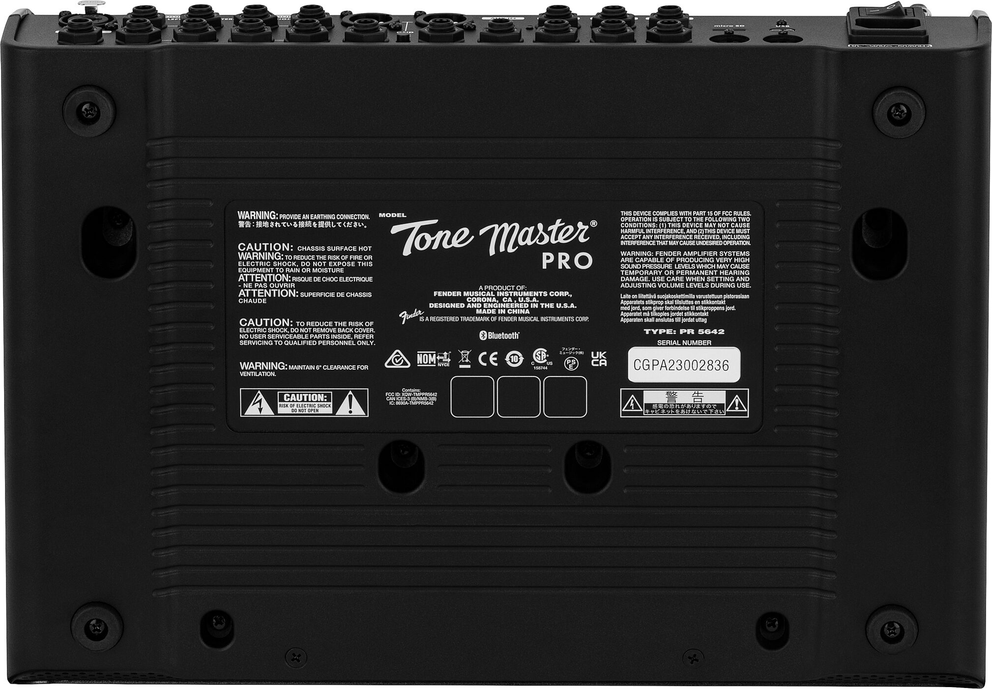 Fender Tone Master Pro Guitar Workstation Pedal 4 Fender Tone Master Pro Guitar Workstation Pedal