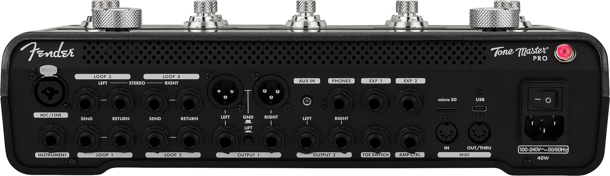 Fender Tone Master Pro Guitar Workstation Pedal 5 Fender Tone Master Pro Guitar Workstation Pedal