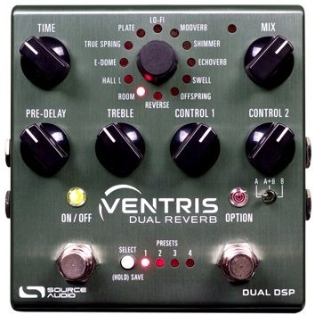 Source Audio Ventris Dual Reverb Pedal