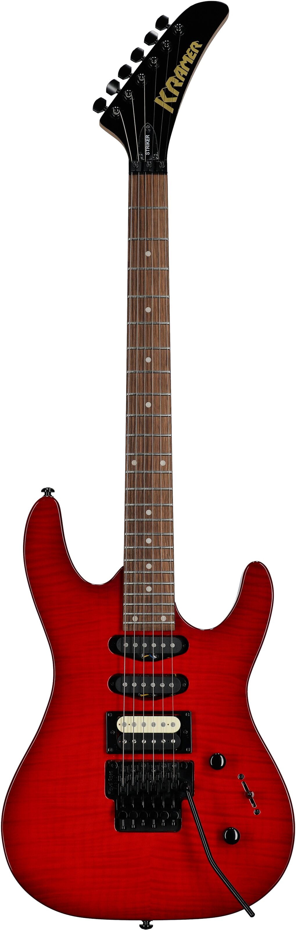 Kramer Striker Figured HSS Electric Guitar, with Laurel Fingerboard 2 Kramer Striker Figured HSS Electric Guitar, with Laurel Fingerboard