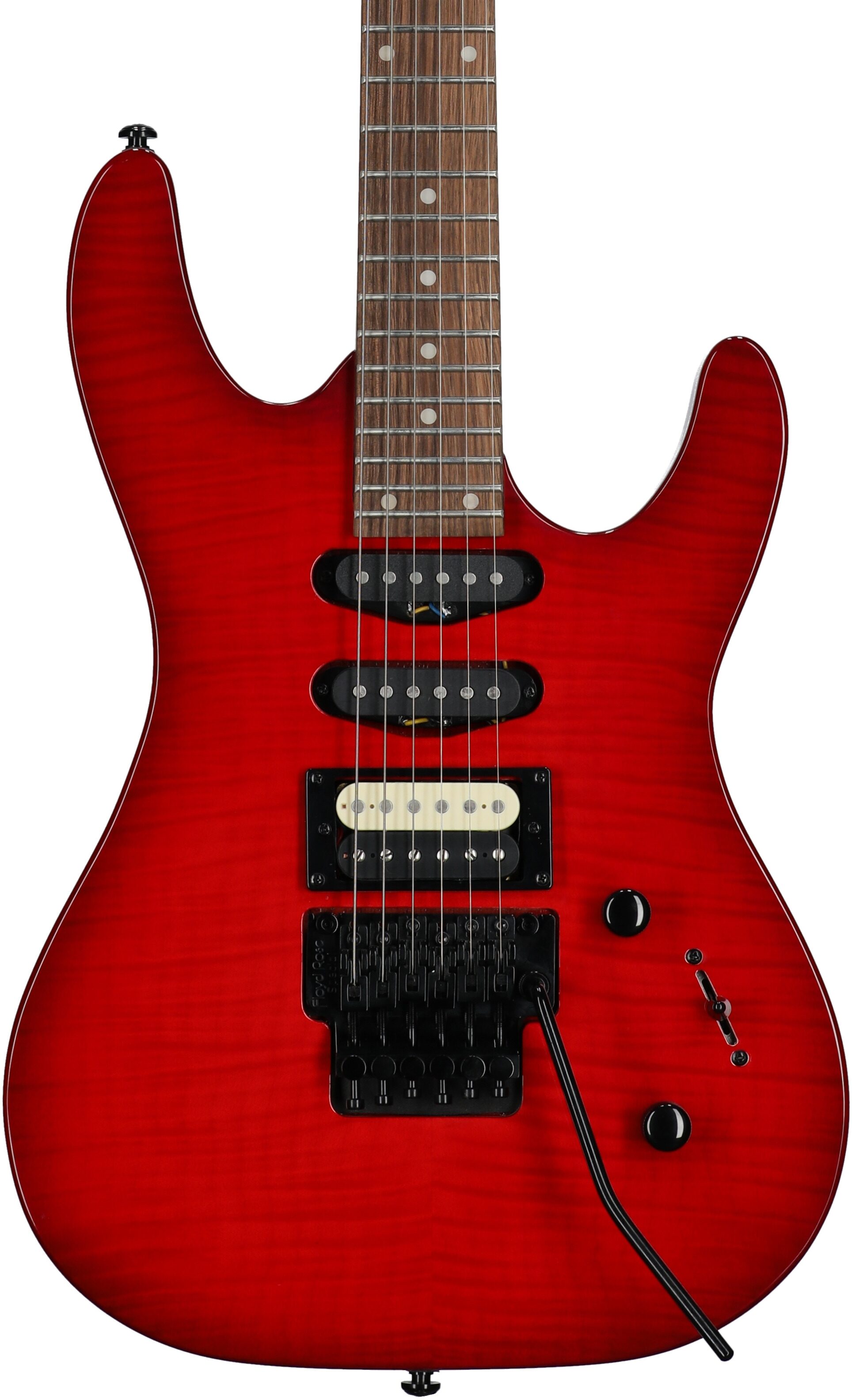 Kramer Striker Figured HSS Electric Guitar, with Laurel Fingerboard 1 Kramer Striker Figured HSS Electric Guitar, with Laurel Fingerboard