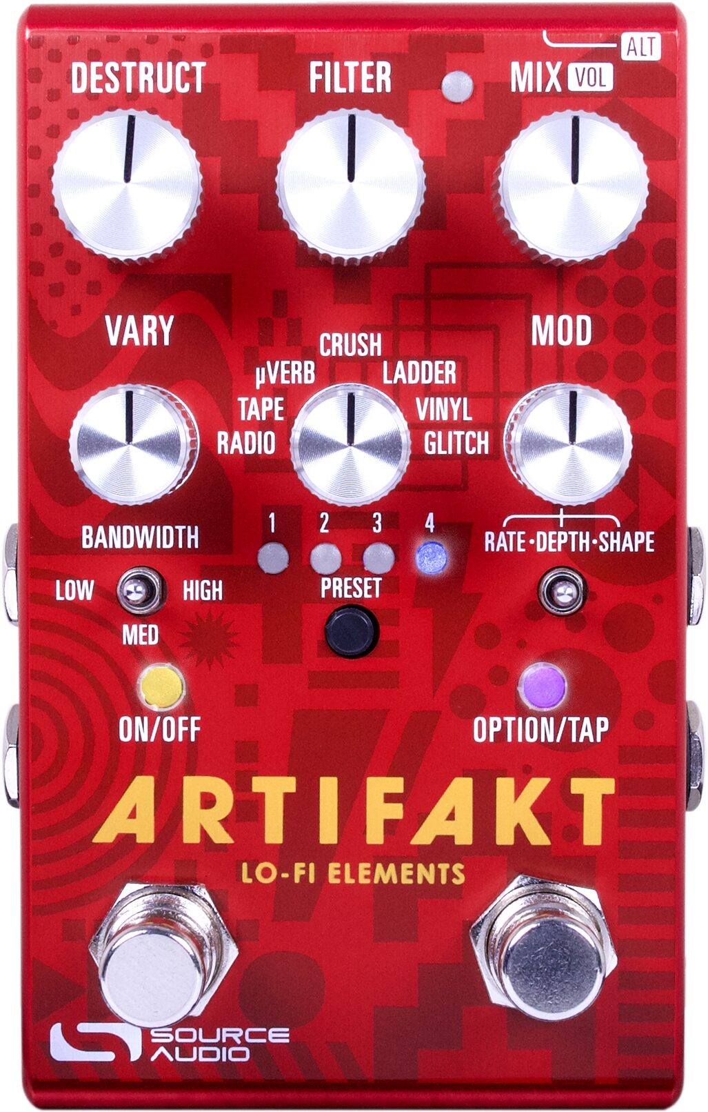 Source Audio Artifakt Lo-Fi Elements Pedal