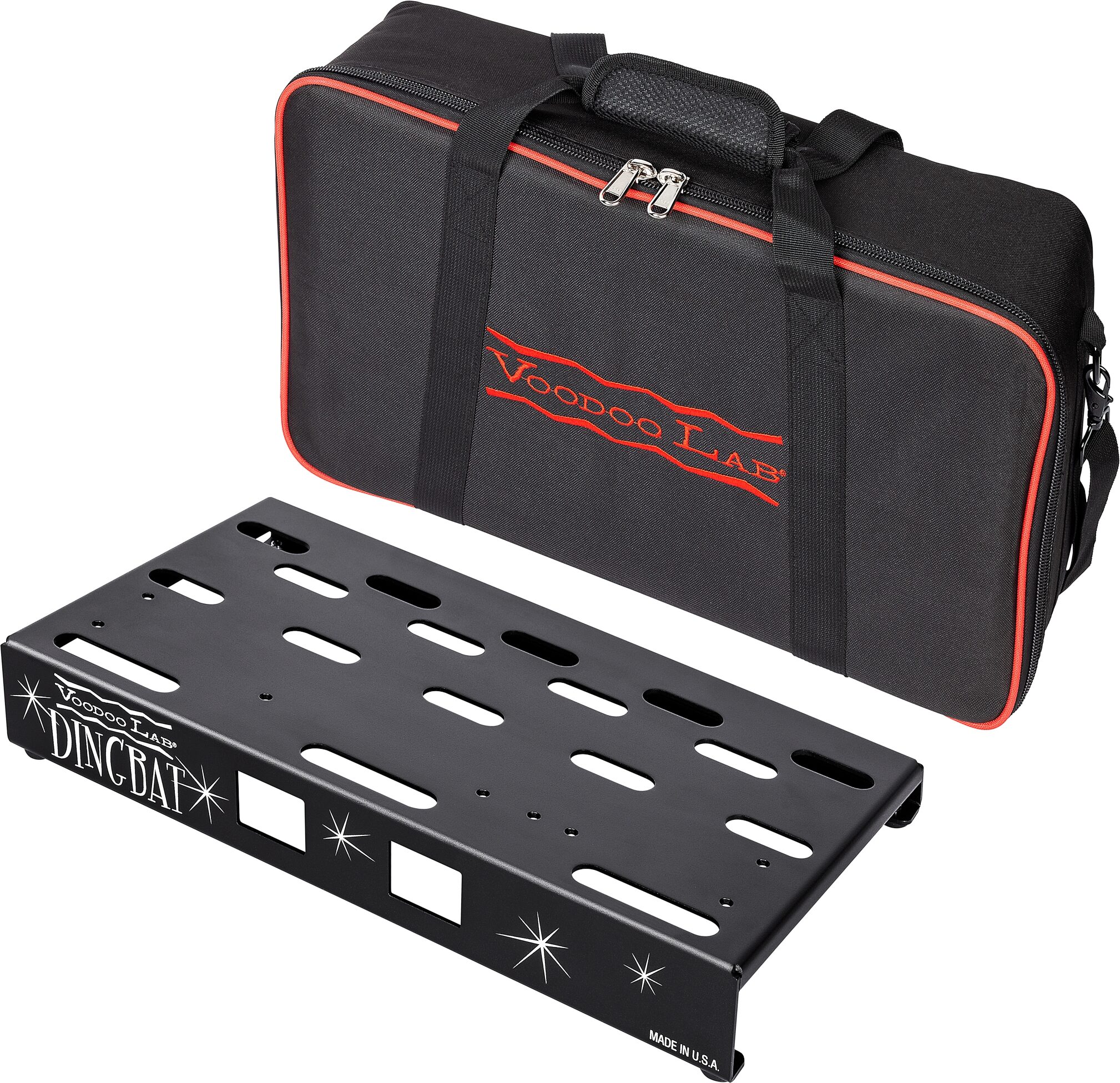 Voodoo Lab Dingbat Small-EX Pedalboard (with Bag) 4 Voodoo Lab Dingbat Small-EX Pedalboard (with Bag)