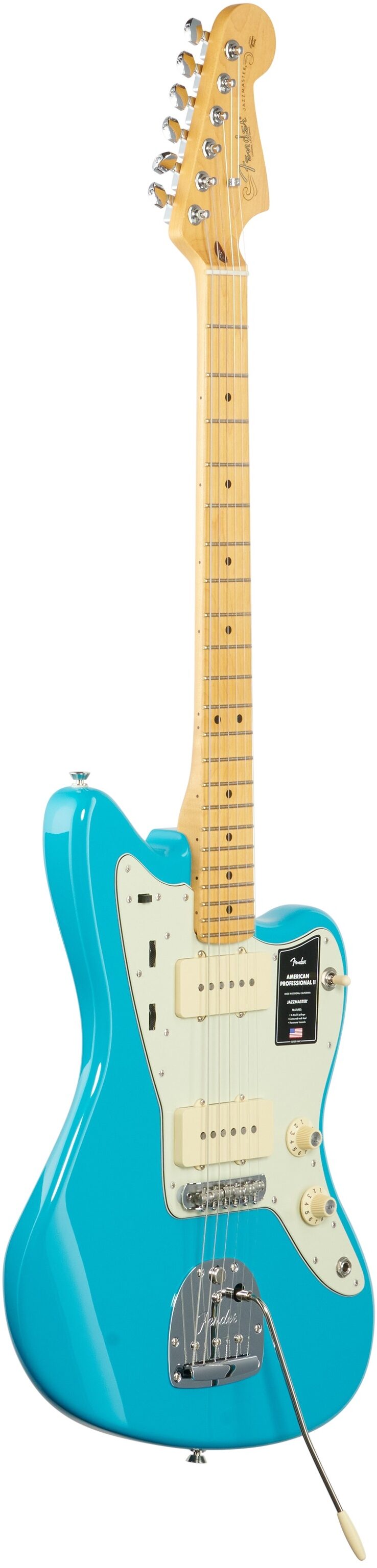Fender American Pro II Jazzmaster Electric Guitar, Maple Fingerboard (with Case) 6 Fender American Pro II Jazzmaster Electric Guitar, Maple Fingerboard (with Case)