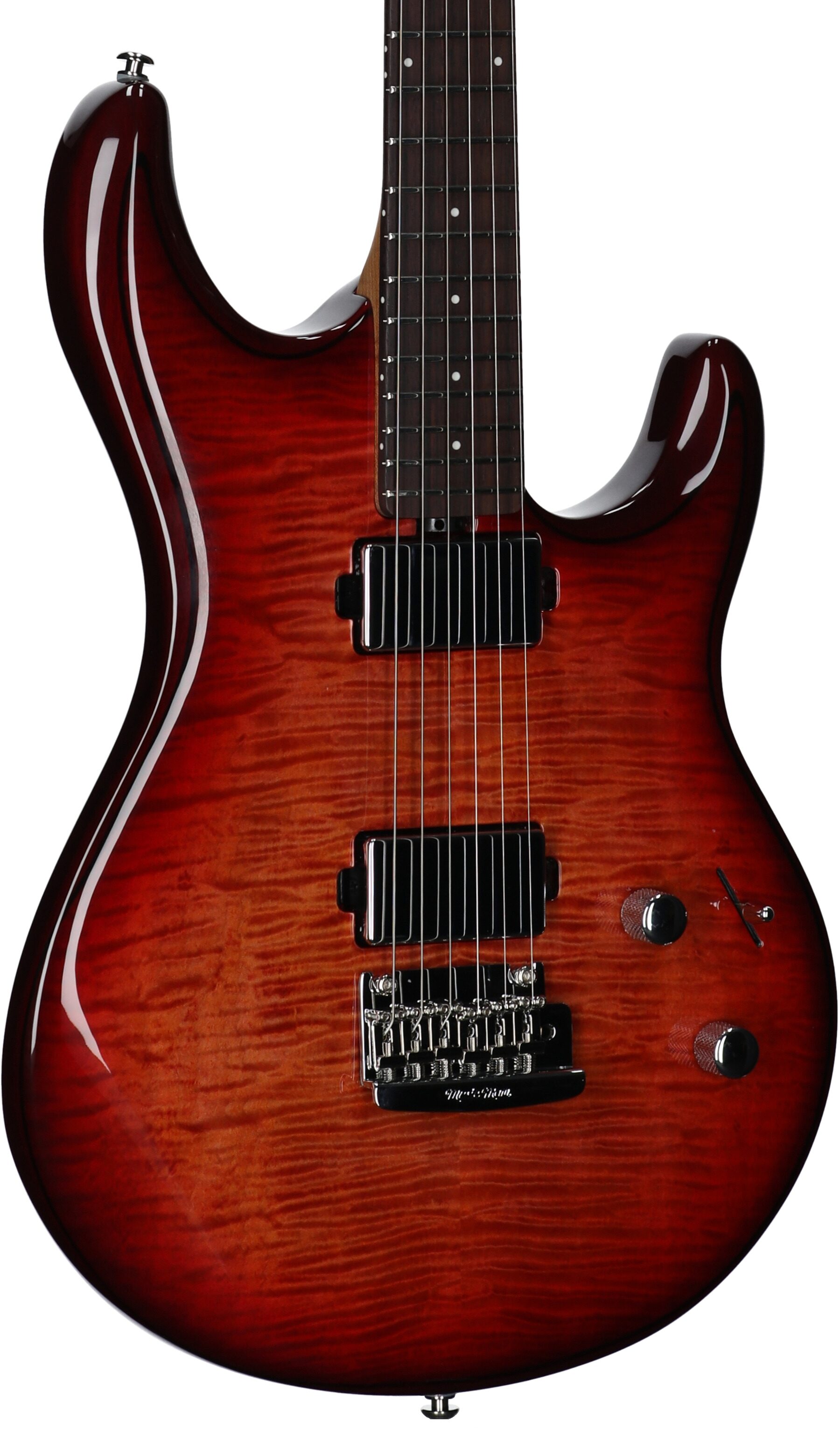 Ernie Ball Music Man Maple Top Luke 4 HH Electric Guitar (with Gig Bag) 3 Ernie Ball Music Man Maple Top Luke 4 HH Electric Guitar (with Gig Bag)