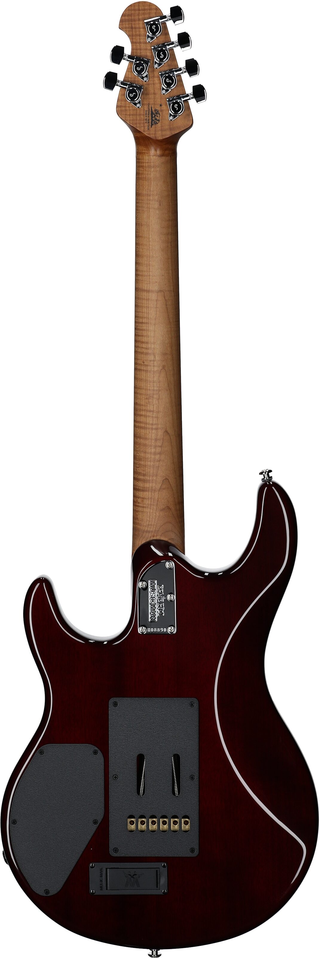 Ernie Ball Music Man Maple Top Luke 4 HH Electric Guitar (with Gig Bag) 4 Ernie Ball Music Man Maple Top Luke 4 HH Electric Guitar (with Gig Bag)