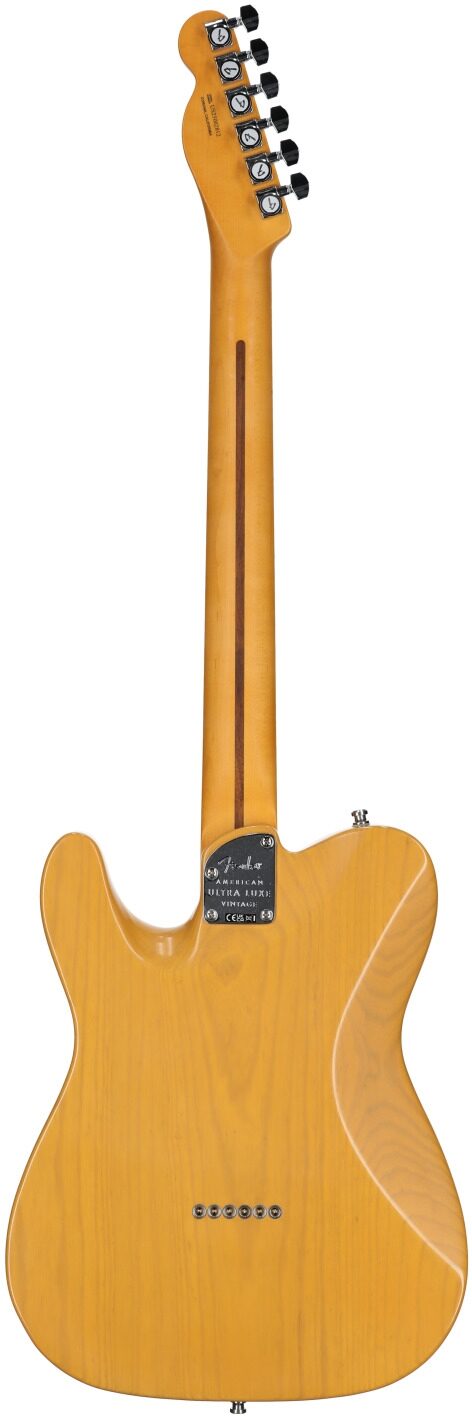Fender American Ultra Luxe Vintage '50s Telecaster Electric Guitar, Maple Fingerboard 3 Fender American Ultra Luxe Vintage '50s Telecaster Electric Guitar, Maple Fingerboard