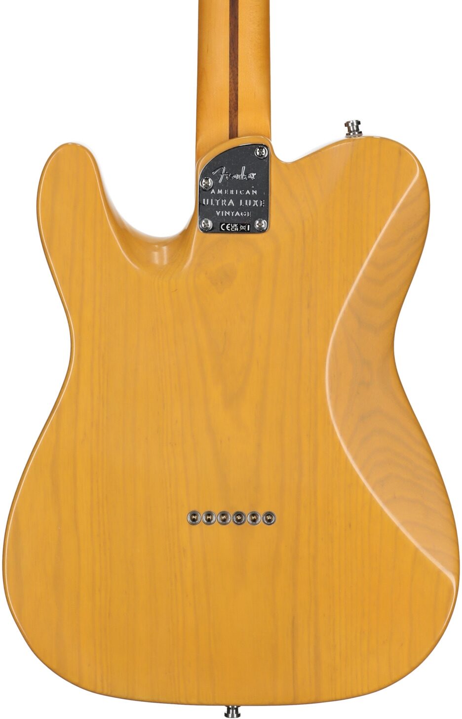 Fender American Ultra Luxe Vintage '50s Telecaster Electric Guitar, Maple Fingerboard 7 Fender American Ultra Luxe Vintage '50s Telecaster Electric Guitar, Maple Fingerboard