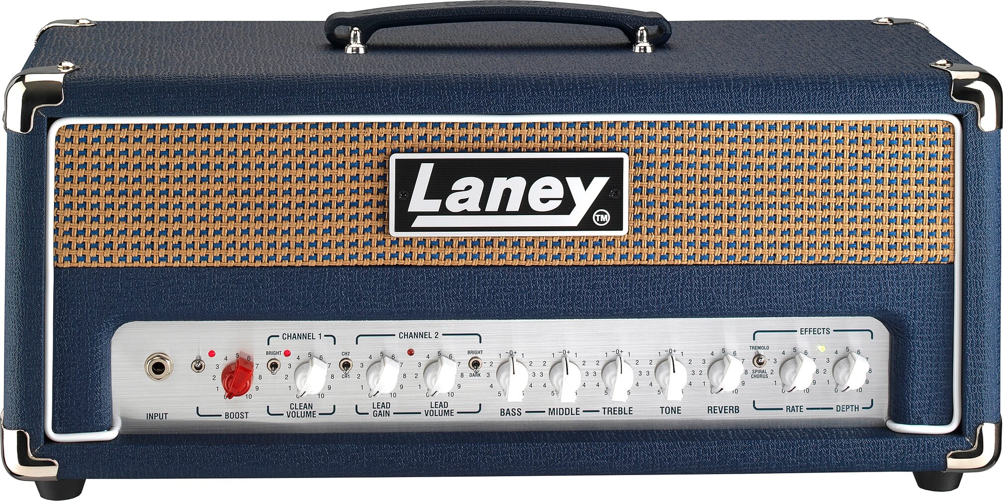 Laney Lionheart LF-SUPERTOP Foundry Guitar Amplifier Head (120 Watts) 1 Laney Lionheart LF-SUPERTOP Foundry Guitar Amplifier Head (120 Watts)