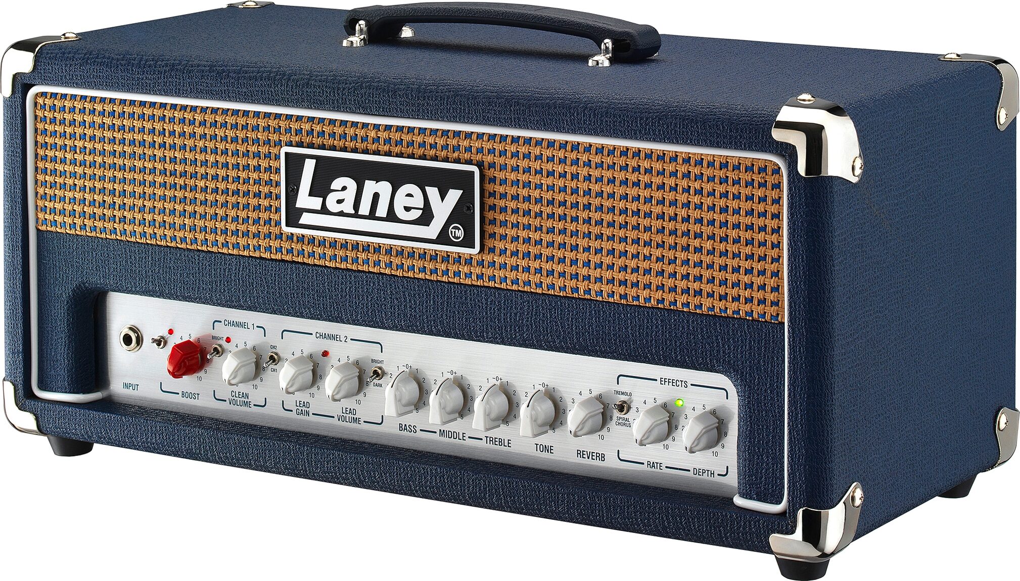 Laney Lionheart LF-SUPERTOP Foundry Guitar Amplifier Head (120 Watts) 2 Laney Lionheart LF-SUPERTOP Foundry Guitar Amplifier Head (120 Watts)