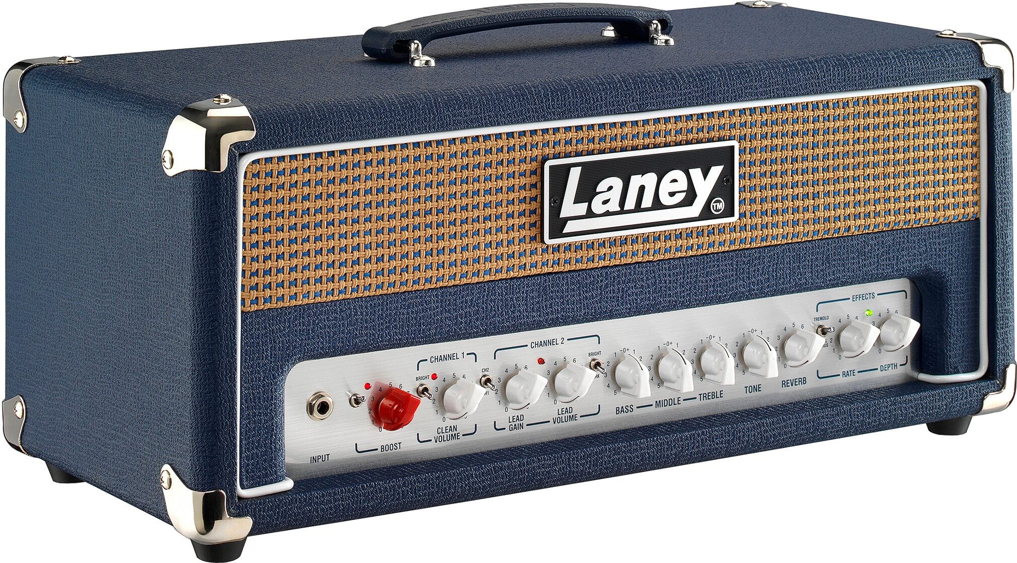 Laney Lionheart LF-SUPERTOP Foundry Guitar Amplifier Head (120 Watts) 3 Laney Lionheart LF-SUPERTOP Foundry Guitar Amplifier Head (120 Watts)