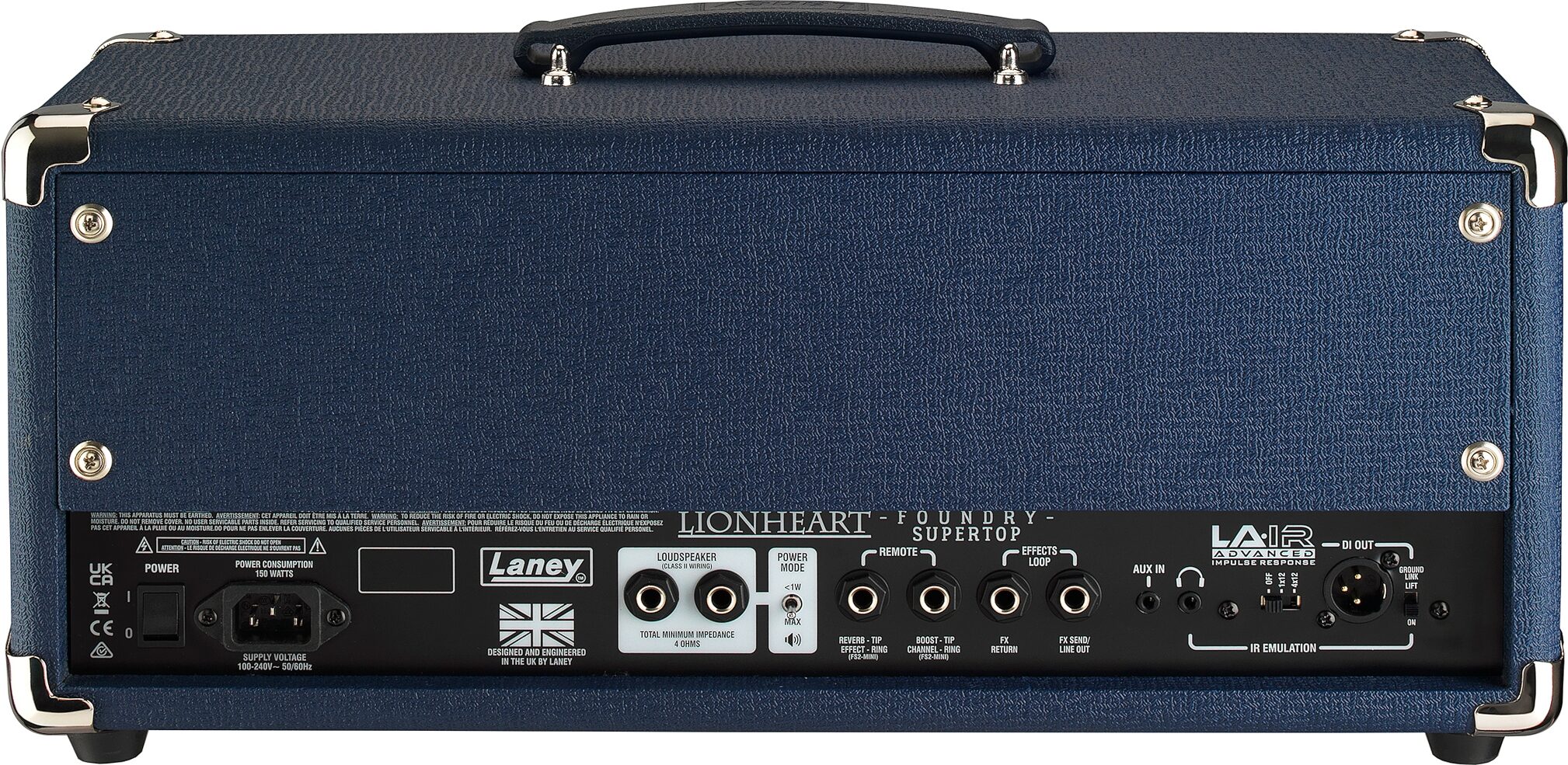 Laney Lionheart LF-SUPERTOP Foundry Guitar Amplifier Head (120 Watts) 5 Laney Lionheart LF-SUPERTOP Foundry Guitar Amplifier Head (120 Watts)