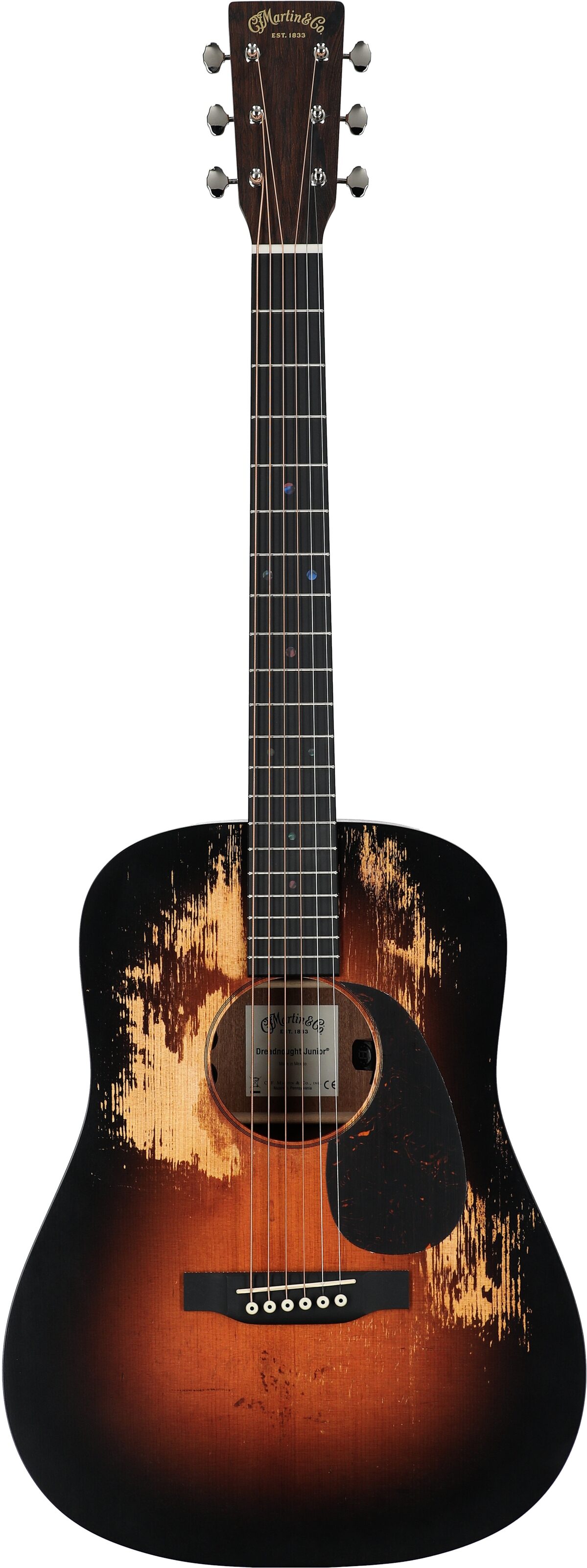 Martin D Junior E StreetLegend Burst Acoustic Guitar (with Soft Case) 2 Martin D Junior E StreetLegend Burst Acoustic Guitar (with Soft Case)